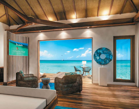 Sandals Royal Caribbean Sandals Royal Caribbean, Montego Bay has five over-the-water villas.