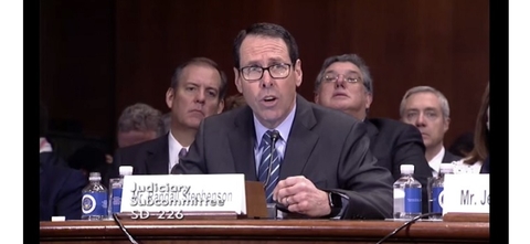 AT&T Randall Stephenson at Senate hearing AT&T Randall Stephenson at Senate hearing