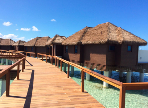 Sandals Over Water Suites Editorial Sandals Over Water Suites