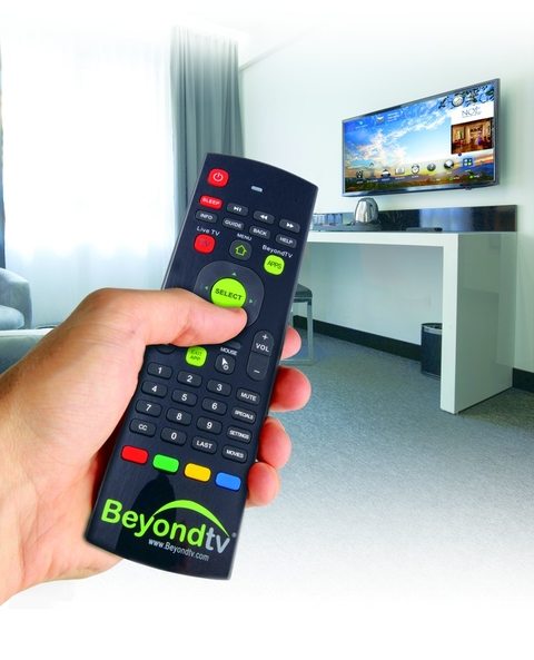 Beyond TV Remote Hotels have struggled to provide guests with the ability to access their own content on the guestroom TV, but the technology is here and the time is now.