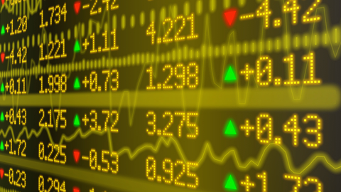Stocks Stock prices up close