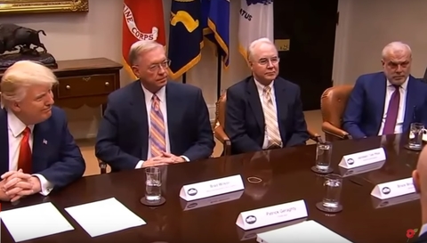 Trump insurance exec meeting Trump holding meeting with insurance executives