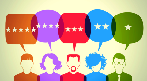 Online Review Graphic graphic for guest reviews