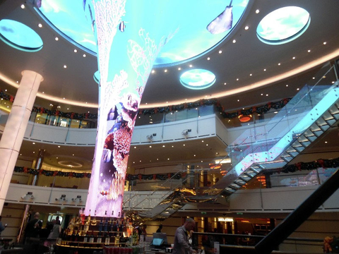 Carnival Vista Atrium Atrium of the Carnival Vista