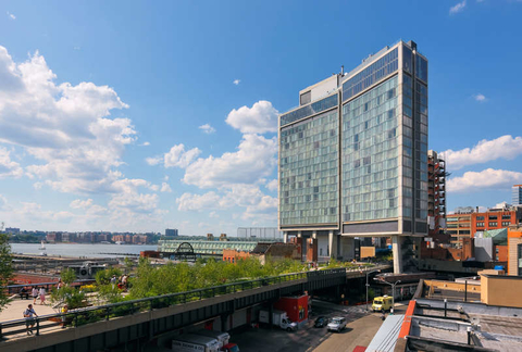 Standard High Line New York Exterior Rendering Balazs will retain a 20-percent stake in the company, in addition to stakes he holds in individual hotels throughout the company's portfolio.