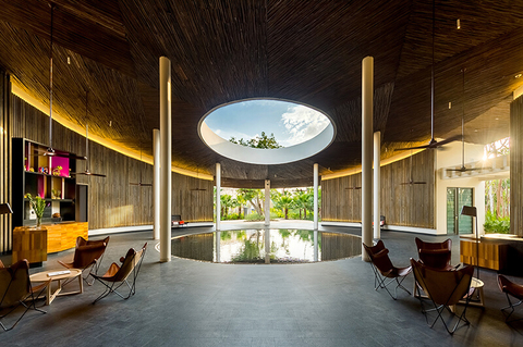 Andaz Mayakoba Resort Riviera Maya - editorial only Andaz Mayakoba Resort Riviera Maya lobby