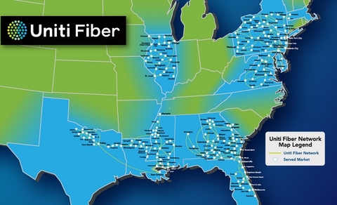 Uniti Fiber 800x486 PX Uniti Fiber network (Uniti Group)