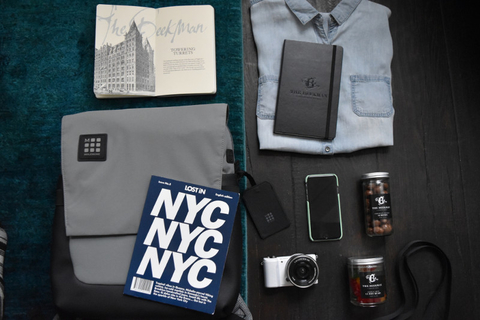 Beekman/Moleskine Journey Package Editorial Only Contents of Moleskine Package