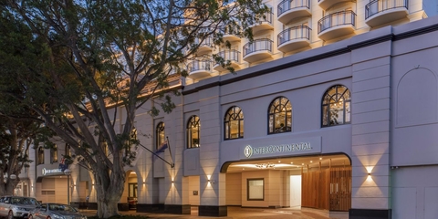 InterContinental Sydney Double Bay exterior China's Shanghai United continues its $1.5-billion Australian investment strategy with its purchase of Double Bay's InterContinental Hotel.