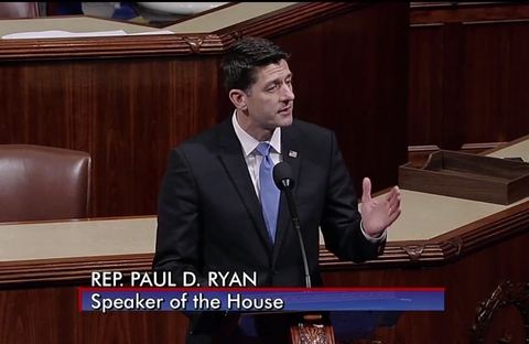 Paul Ryan on House floor Paul Ryan speaking on House floor