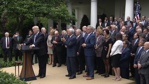 Trump Rose Garden comments May 4 Donald Trump speaks in White House Rose Garden