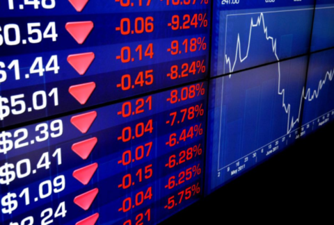 generic Wall Street general stocks shot