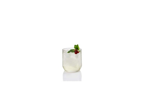 Under the Mistletoe Holiday themed cocktail