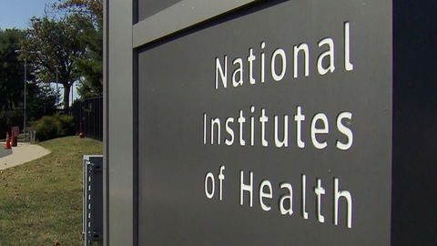 NIH National Institutes of Health sign