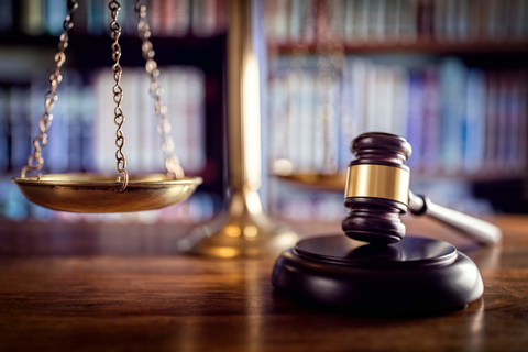 Court case / gavel / law justice scales and gavel