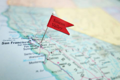 Silicon Valley Silicon Valley on map