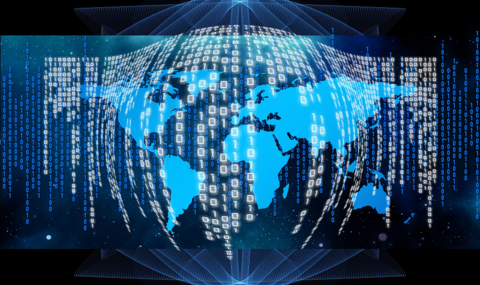 Global data network binary code 800 px (Pixabay) Global data network. Image: Pixabay