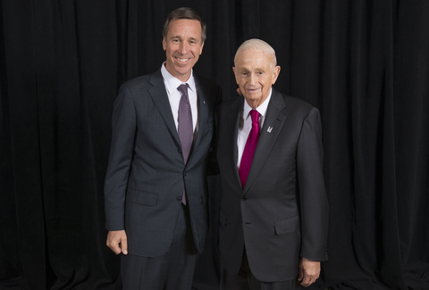 Bill Marriott and Arne Sorenson Bill Marriott and Arne Sorenson