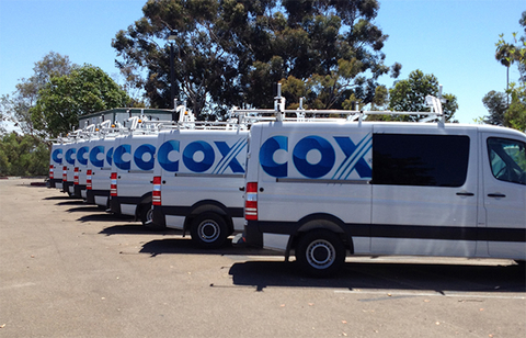 Cox-Communications Cox vans