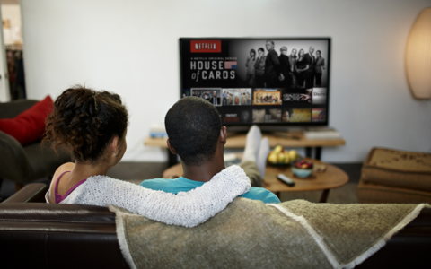 Netflix viewing Netflix living room couple