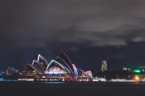 Sydney, Australia, pixabay Sydney Opera house at night
