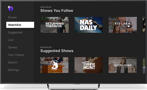Facebook Watch Editorial Screenshot of Facebook Watch video platform
