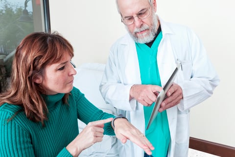 Patient wearable doc tablet (credit: Getty/powerofforever) Patient wearable doc tablet