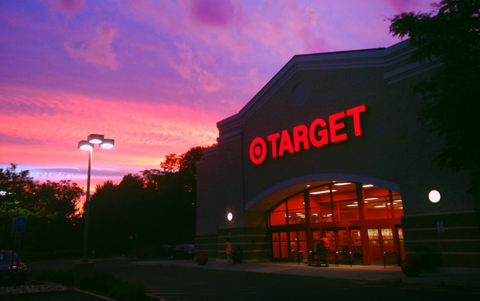 Target Mike Mozart CC BY 2.0 exterior picture of a target store at night