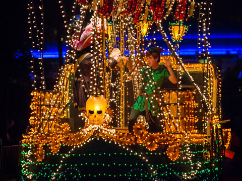Disneyland Main Street Electrical Parade - Editorial Only Disneyland Main Street Electrical Parade