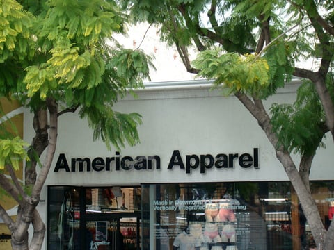 American Apparel store