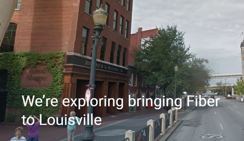 Google Fiber in Lousiville (Google) Google Fiber in Lousiville (Google)