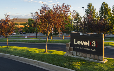 Level 3 headquarters campus sign (Level 3 Communications) Level 3 Communications' campus in Broomfield, Colo.
