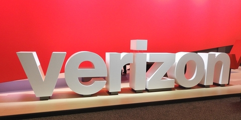 Verizon sign Verizon sign from MWCA