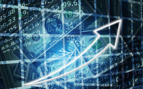 Financial finance market upswing