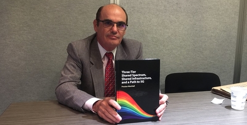 Google Preston Marshall with his CBRS book Google Preston Marshall with his CBRS book