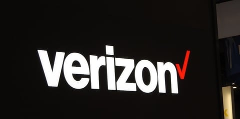 Verizon sign Verizon sign