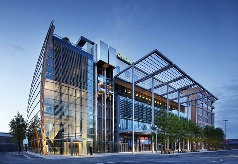 The Gibson Hotel, Dublin, Ireland exterior The Gibson Hotel, which is on sale for over €87 million, is expected to attract considerable interest in investment.
