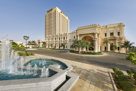 The Ritz-Carlton, Jeddah, Saudi Arabia exterior Jeddah gained the highest occupancy rates at 8.02 percent and the highest RevPAR at $247 in May 2017.