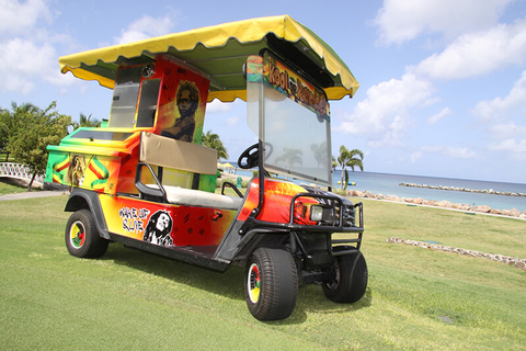 Four Seasons Resort Nevis Kool Rummings Rum Cart - editorial only Four Seasons Resort Nevis Kool Rummings Rum Cart