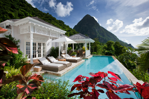 Sugar Beach Resort Offers Special Holiday Events Luxury Travel Advisor Sugar Beach St Lucia Luxury Home From Package