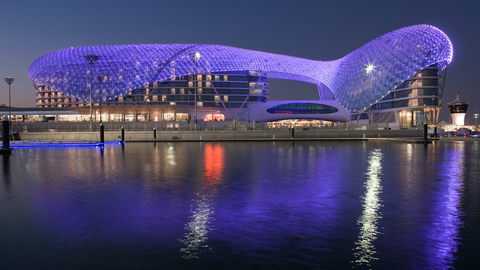 Viceroy Yas, Abu Dhabi exterior Despite money-laundering claims, Mubadala expects to finalize the purchase from Jho Low "within a matter of days."