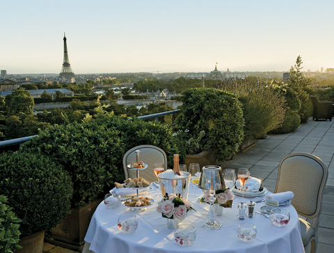 Le Meurice Belle Etoile Diner romantique Le Meurice Belle Etoile Diner romantique