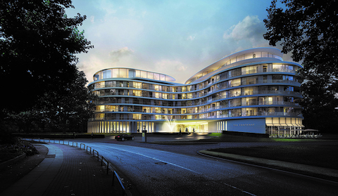 The Fontenay Hamburg - editorial only The Fontenay Hamburg
