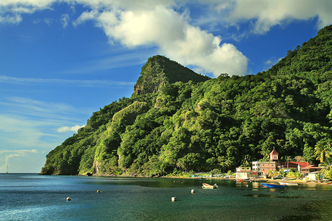 Dominica Soufriere Getty View of Soufriere village, Dominica