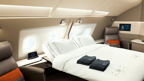 Singapore Airlines Suite - editorial only Singapore Airlines Suite