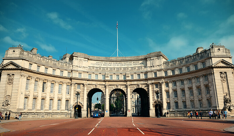 Admiralty Arch, London, England // Photo by rabbit75_ist/iStock/Getty Images Plus/Getty Images Admiralty Arch, London, England