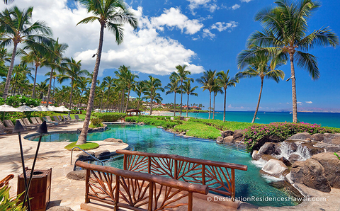 Wailea Beach Villas // Photo by Destination Residences Hawaii Wailea Beach Villas