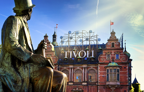 Tivoli Gardens, Copenhagen Denmark // Photo by danefromspain/iStock/Getty Images Plus/Getty Images Tivoli Gardens, Copenhagen Denmark