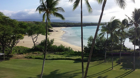 Hapuna Beach Prince Hotel and Gold Course - Editorial Only Hapuna Beach Prince Hotel and Gold Course
