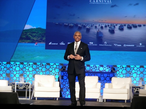 Arnold Donald President Carnival Corporation Keynote Address Cruise360 Editorial use Only Copyright Susan J Young Arnold Donald President Carnival Corporation Keynote Address Cruise360 Editorial use Only Copyright Susan J Young